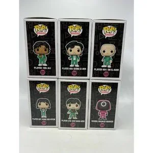 Funko | Accents | 6 Funko Pop Tvsquid Gameplayers
